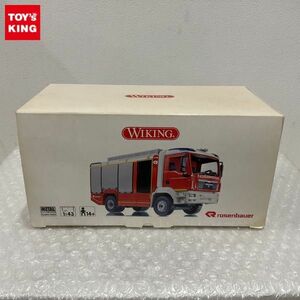 1円〜 WIKING 1/43 Rosenbauer 消防車