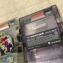 1円〜 ゲームボーイカラー 本体 CGB-001 クリア、クリアパープル_画像5