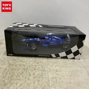 1円〜 ミニチャンプス 1/18 プロスト プジョー AP 01 J.Trulli #12