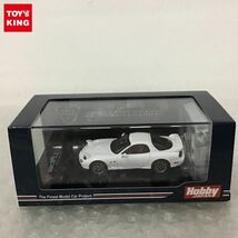 1円〜 ホビージャパン 1/64 マツダ RX-7 FD3S スプリット R Type A ピュア ホワイト_画像1