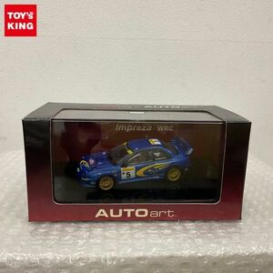 1円〜 オートアート 1/43 スバル インプレッサ WRC 1999 R.B.URN/R.REID #5 ラリー モンテカルロ