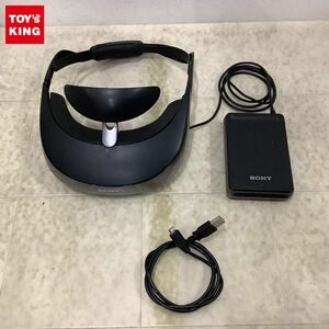 1円〜 箱無 SONY ヘッドマウントディスプレイ HMZ-T3、USBケーブル