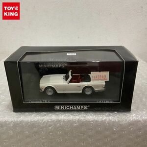 1円〜 ミニチャンプス 1/43 Triump h TR 6 1968 ホワイト