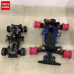 1円〜 訳あり ジャンク ラジコン RC サンワ 他 New ATRAS 受信機一体型アンプ、タイヤ、モーター 等