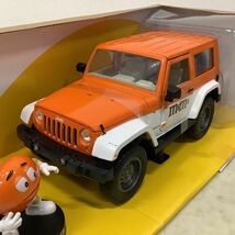 1円〜 Jada 1/24 m&m’s ORANGE & 2007 JEEP WRANGLER_画像3