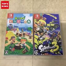 1円〜 Nintendo Switch あつまれ どうぶつの森、スプラトゥーン3_画像1