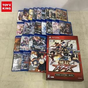 1円〜 訳あり PS VITA 閃乱カグラ デカ盛りSHINOVIパック 無双スターズ トレジャーボックス 他