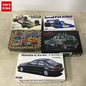 1円〜 タミヤ等 1/20 ロータス 107B フォード タイレル P34 1976 日本GP 他