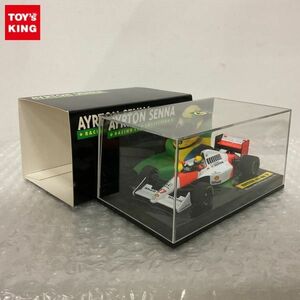 1円〜 ミニチャンプス 1/43 McLaren MP 4/5B Honda Turbo 1990 アイルトン・セナ