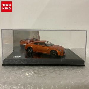 1円〜 日産自動車株式会社 1/43 ニッサン GT-R ミニカー オレンジ