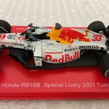 1円〜 スパーク 1/43 レッドブルレーシング ホンダ RB16B Special livery ＃33 2021 Turkish GP_画像4