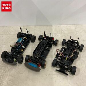 1円〜 訳あり ジャンク 電動RC シャーシ タイヤ フタバ MC210CB アンプ 他