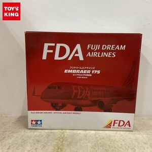 1円〜 タミヤ 1/100 フジドリームエアラインズ エンブラエル175完成品