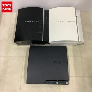 1円〜 訳あり PS3 本体 CECH-2000A チャコール・ブラック CECHH00 セラミック・ホワイト 他