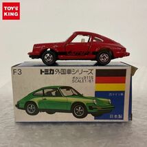 1円〜 青箱トミカ ポルシェ911S 日本製_画像1