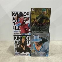 1円〜 未開封含 ONE PIECE KING OF ARTIST モンキー・D・ルフィ ワノ国 造形物語 ロロノア・ゾロ 他_画像2