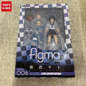 1円〜 未開封 figma 006 ブラック★ロックシューター 黒衣マト 制服ver.