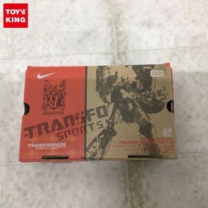 1円〜 未開封 タカラトミー トランスフォーマー スポーツレーベル 1/2 02 メガトロン feat NIKE FREE 7.0 BLACK/A