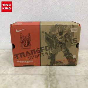 1円〜 未開封 タカラトミー トランスフォーマー スポーツレーベル 1/2 01 コンボイ feat NIKE FREE 7.0 LED/E