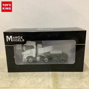 1円〜 破損 MARGE MODELS 1/32 ボルボ トラック 8×4