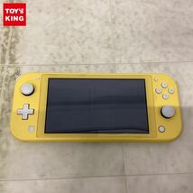 1円〜 箱無 動作確認/初期化済 Nintendo Switch Lite HDH-001 イエロー 本体_画像1