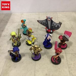 1円〜 箱無 amiibo アミーボ スプラトゥーン タコガール ショベルナイト ゴールドエディション