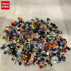 1円〜 訳あり ジャンク LEGO等 ミニフィグ バナナガイ パティシエ 強盗 剣士 保安官 バックパッカー 他