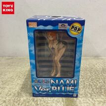 1円〜 未開封 メガハウス P.O.P LIMITED EDITION/POP 1/8 ONE PIECE ナミ Ver.BLUE_画像1