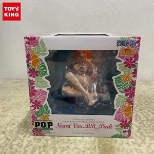 1円〜 未開封 メガハウス P.O.P LIMITED EDITION/POP 1/8 ONE PIECE ナミ Ver.BB_PINK