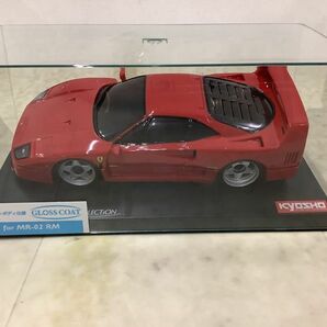 1円〜 京商 MINI-Z Auto Scale COLLECTION フェラーリF40 レッド for MR-02 RM グロスコートボディ仕様の画像2