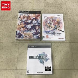 1円〜 未開封 PlayStation3 ソフト ファイナルファンタジーXIII、ニンテンドー Wii ソフト テイルズ オブ グレイセス 等