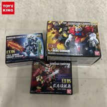 1円〜 未開封 バンダイ FW GUNDAM CONVERGE EX19 デビルガンダム最終形態 EX 05 武者頑駄無 他_画像1