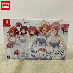 1円〜 Nintendo Switch 五等分の花嫁∬ 夏の思い出も五等分 限定版