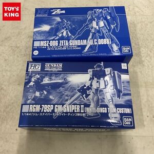 1円〜 HGUC等 1/144 ゼータガンダム U.C.0088 ジム・スナイパーII ホワイト・ディンゴ隊仕様