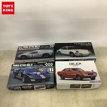 1円〜 アオシマ 1/24 トヨタTA22 セリカ1600GGT ’72、フジミ 1/24 ポルシェ911S クーペ ’69他_画像1