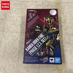 1円〜 未開封 S.H.Figuarts 仮面ライダービルド 仮面ライダーエボル フェーズ1.2.3.セット