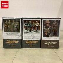 1円〜 未開封 Alpine Miniatures 1/35 他 S0004 The Defender of Normandy、16020 WSS MG Ammo Carrier 等 ガレージキット_画像1