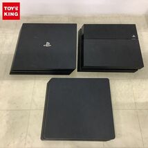 1円〜 動作確認/初期化済 箱無 PS4 本体 CUH-2000A ジェットブラック、CUH-7000B ジェットブラック 他_画像1