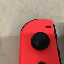 1円〜 動作確認/初期化済 箱無 Nintendo Switch HAC-001 本体 Joy-Con ネオンブルー ネオンレッド 他_画像7