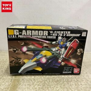 1円〜 HGUC 1/144 機動戦士ガンダム Gアーマー Gファイター+RX-78-2 ガンダム