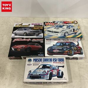 1円〜 タミヤ等 1/24 タイサン スターカード ポルシェ911 GT2 ニッサン フェアレディ 240ZG デラックスバージョン 他の画像1