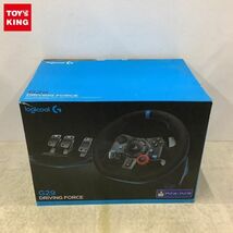 1円〜 Logicool PS4/PS3 対応 G29 ドライビングフォース レーシングステアリング_画像1