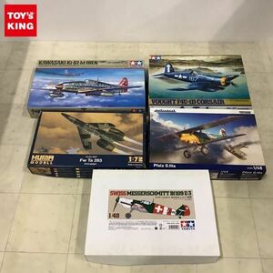 1円〜 タミヤ 1/48 ヴォートF4U-1Dコルセア メッサーシュミット Bf109 E-3 スイス空軍 他