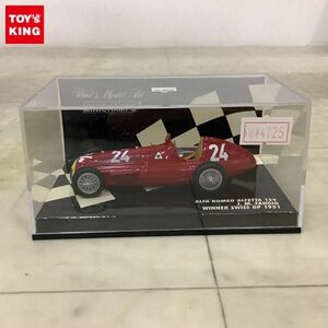 1円〜 ミニチャンプス 1/43 アルファロメオ ALFETTA 159 ファン・マヌエ・ファンジオ WINNER スイスGP 1951