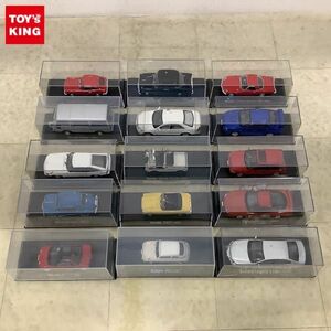 1円〜 訳あり アシェット 1/43 国産名車コレクション ホンダ シビック 1987、スバル インプレッサWRX STI 2004 他