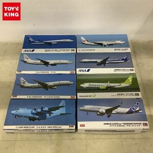 1円〜 ハセガワ 1/200 ANA ボーイング737-800 トリトンブルー、P-8A ポセイドン 第16哨戒飛行隊 他