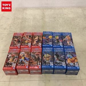 1円〜 未開封含 ONE PIECE ワールドコレクタブルフィギュア WT100記念 尾田栄一郎描き下ろし 大海賊百景 1、2 全6種 コンプ