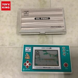 1円〜 箱無 NINTENDO LSI ゲーム＆ウォッチ ドンキーコングJr. オイルパニック