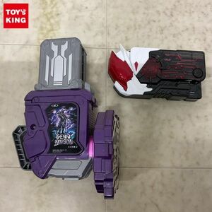 1円〜 箱無 バンダイ 仮面ライダーゲンムズ DX幻夢無双ガシャット、サウザンドアークプログライズキー