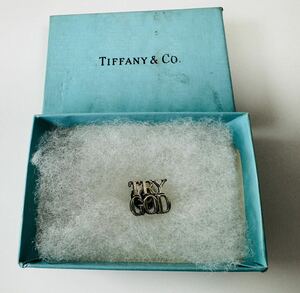 * TIFFANY&Co. Tiffany TRY GOD~ pin badge sterling silver Vintage /262444/327-46